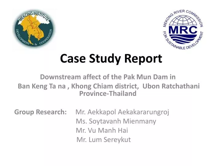 case study report