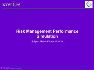 Risk Management Performance Simulation