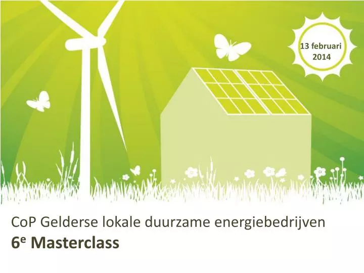 cop gelderse lokale duurzame energiebedrijven 6 e masterclass