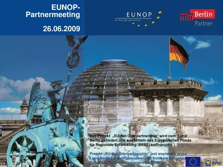 eunop partnermeeting 26 06 2009