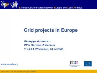 Grid projects in Europe