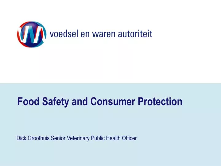 food safety and consumer protection