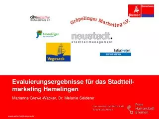 Stadtteilmarketing- und –managementinitiativen in Bremen