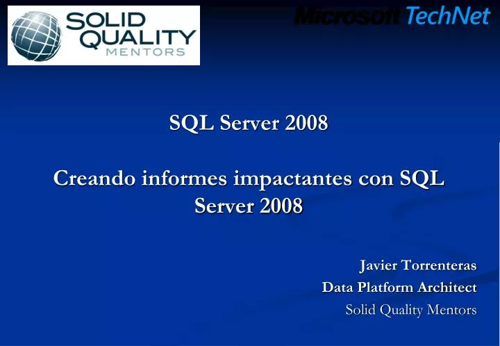 sql server 2008 creando informes impactantes con sql server 2008
