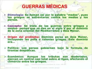 guerras m dicas
