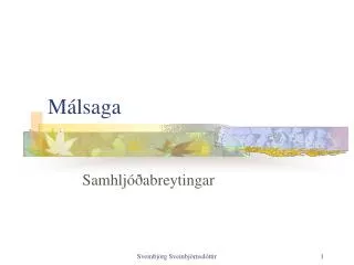 m lsaga