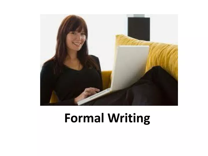 formal writing