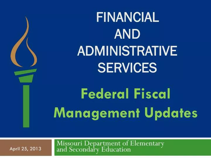 financial and administrative services