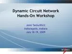 Dynamic Circuit Network Hands-On Workshop - slide 1