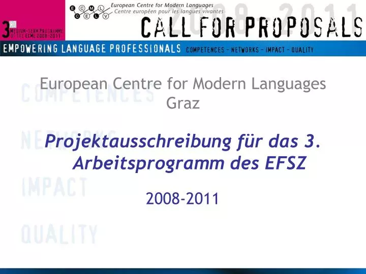 european centre for modern languages graz