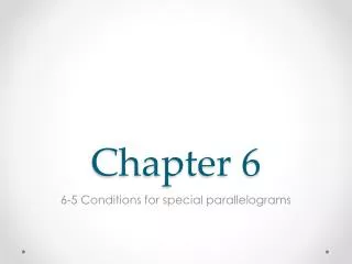 Chapter 6