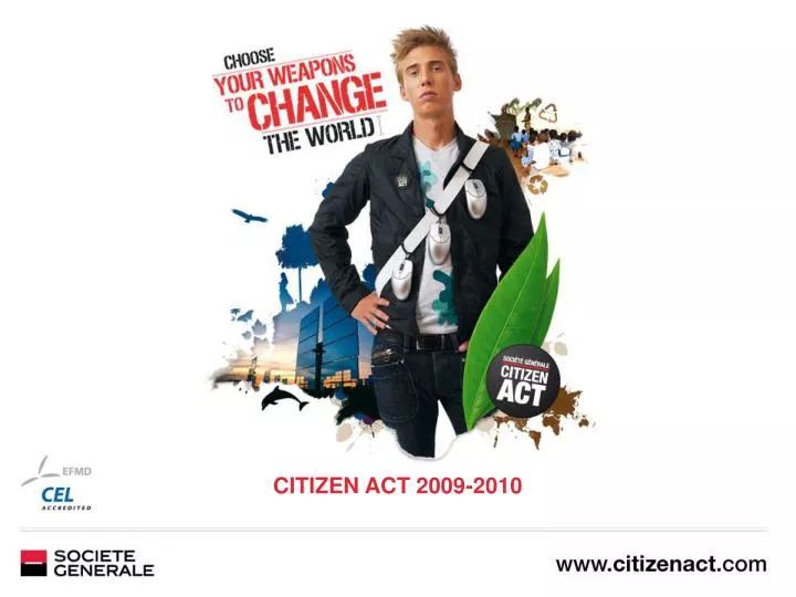 citizen act 2009 2010