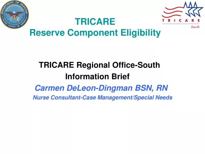 tricare reserve component eligibility