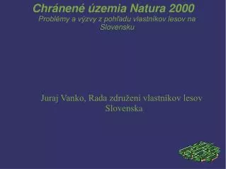 juraj vanko rada zdru en vlastn kov lesov slovenska