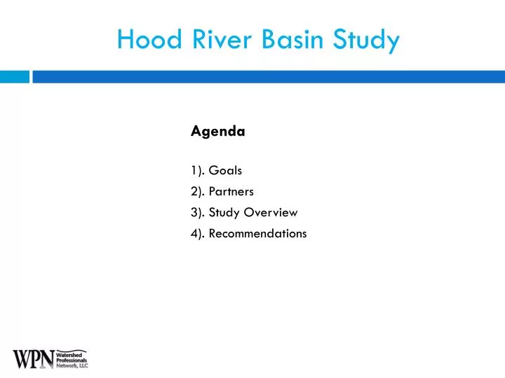 hood river basin study