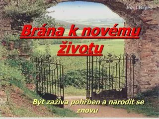 br na k nov mu ivotu