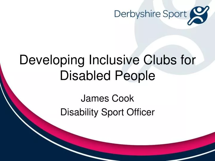 developing inclusive clubs for disabled people