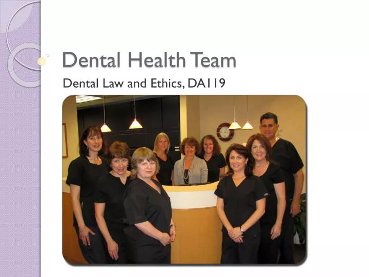 dental health team