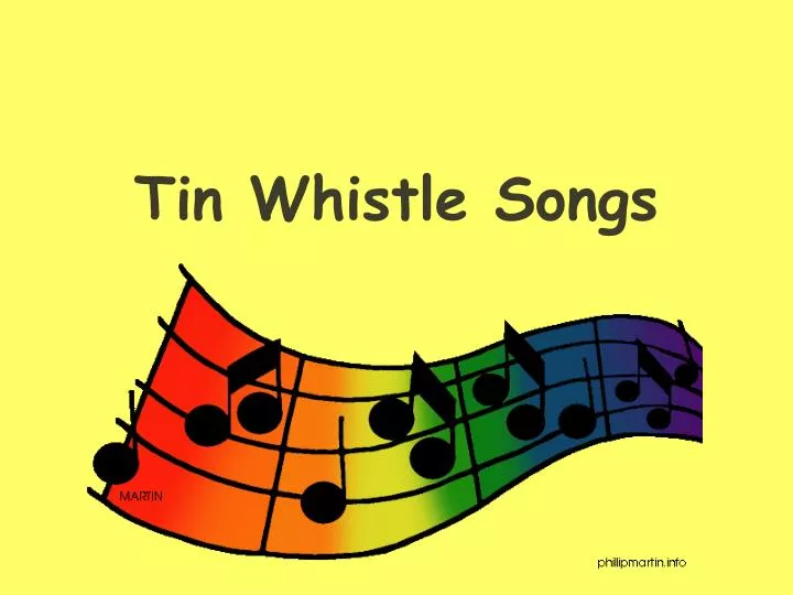 tin whistle songs