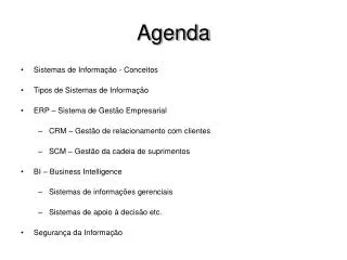 agenda