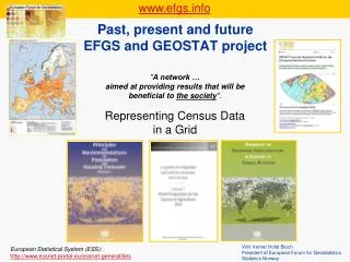 Past, present and future EFGS and GEOSTAT project