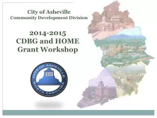 2014-2015 CDBG and HOME Grant Workshop