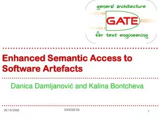 Enhanced Semantic Access to Software Artefacts