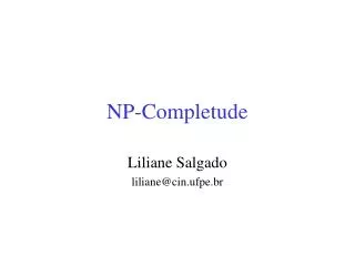 np completude