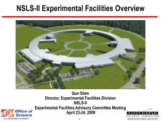 NSLS-II Experimental Facilities Overview