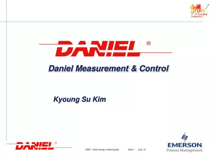 d aniel measurement control