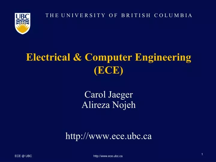 electrical computer engineering ece