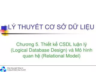 l thuy t c s d li u