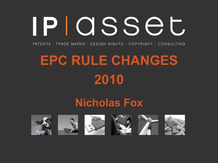 epc rule changes 2010 nicholas fox