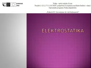 elektrostatika