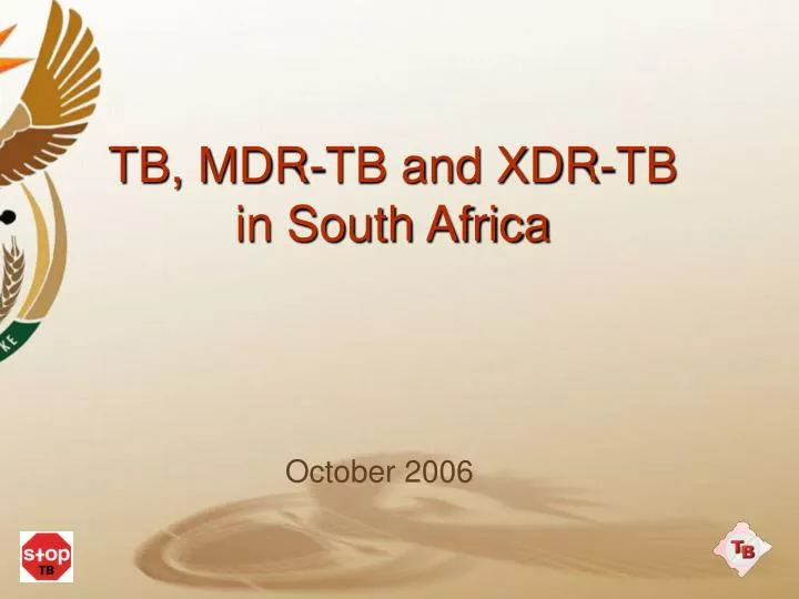 tb mdr tb and xdr tb in south africa