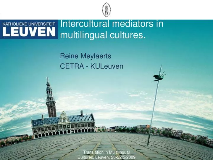 intercultural mediators in multilingual cultures