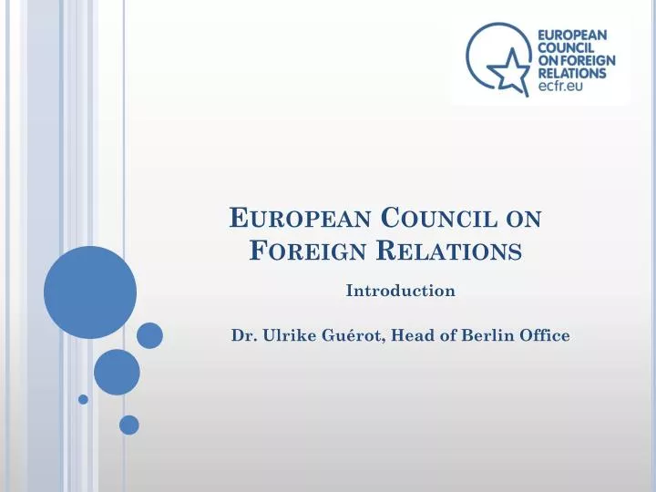 european council on foreign relations