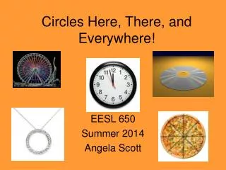 Circles Here, There, and Everywhere!