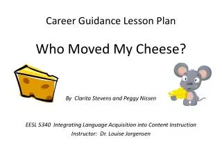 Career Guidance Lesson Plan