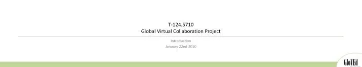 t 124 5710 global virtual collaboration project