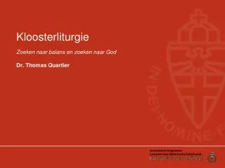 kloosterliturgie