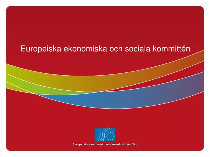 europeiska ekonomiska och sociala kommitt n