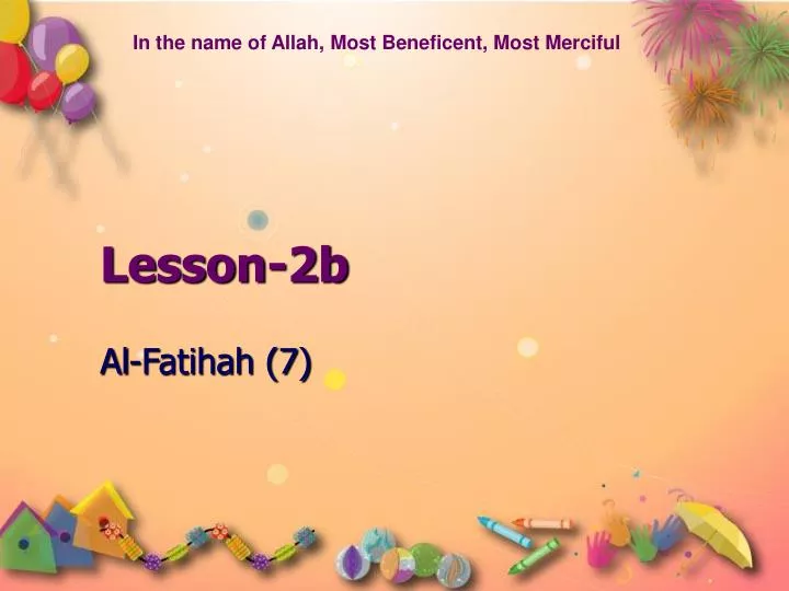 lesson 2b
