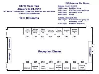 EXPO Floor Plan