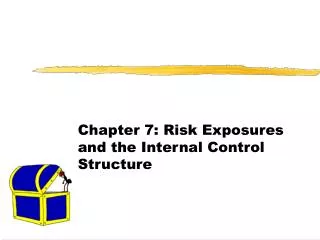 Chapter 7: Risk Exposures and the Internal Control Structure