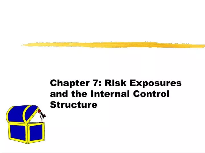 chapter 7 risk exposures and the internal control structure