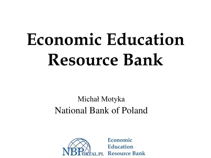 economic education resource bank