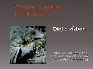 olajszennyez sek k relh r t sa