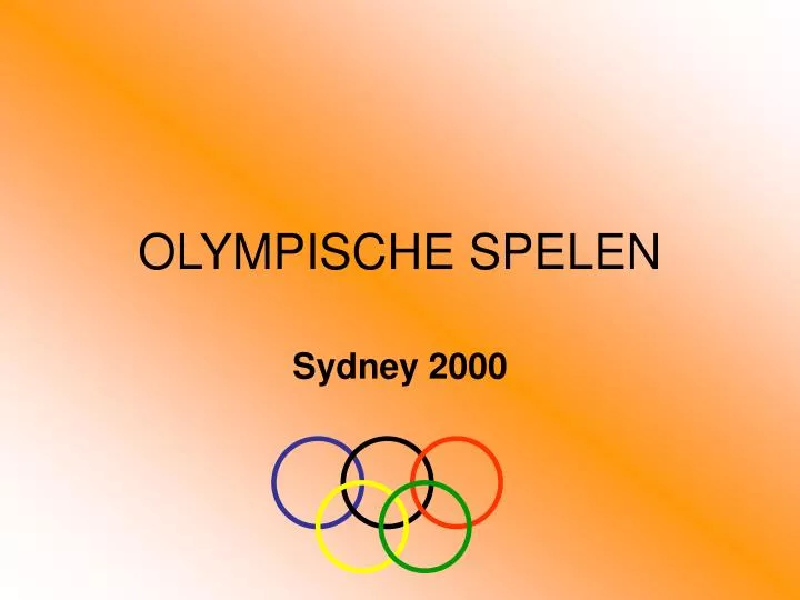 olympische spelen