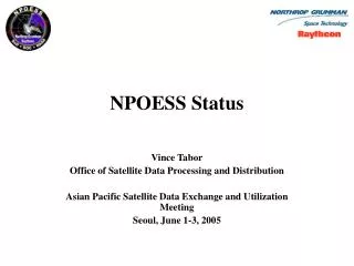 NPOESS Status